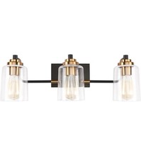 Bathroom Light Fixtures 3-Light Vintage Bathroom Vanity Light over Mirror Wall