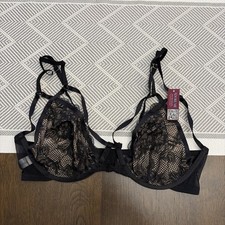Adore Me Underwire Full Bra size 36D Black