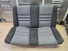 94-98 Mustang Gt Convertible Seats Rear Set Fabric Black Oem Cloth