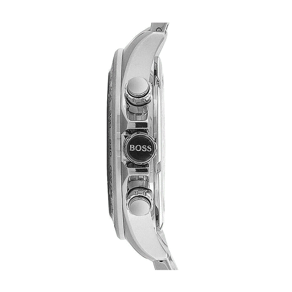Orologio da uomo Hugo Boss Ikon colore argento e blu 1512963 - Immagine 3 di 4