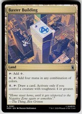 Baxter Building 261 Marvel Super Heroes Magic the Gathering