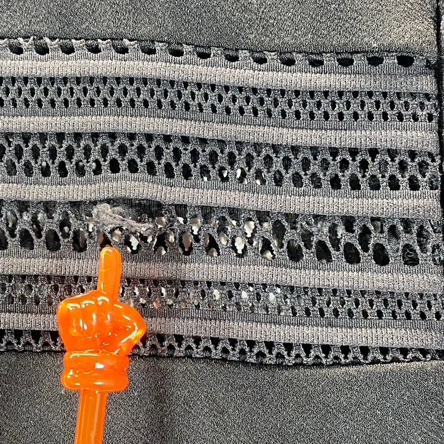 MICHAEL MICHAEL KORS Mini Abito Donna Nero Profondo Maglia Mista Manica Corta TG M