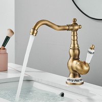 Waschtischarmatur 360° Wasserhahn Bad Armatur Waschbecken Einhand Mischbatterie