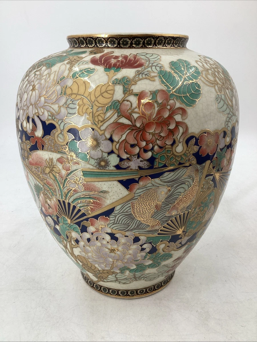 萨摩在日本古董花瓶| eBay