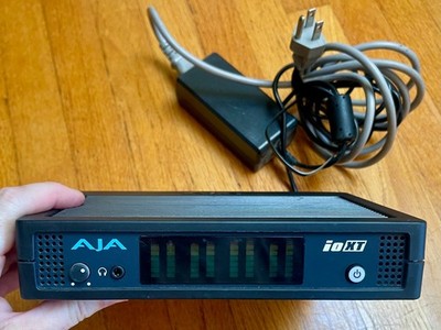 AJA Video Systems iOXT Video/Audio Capture and Playback ; Dual Thunderbolt, HDMI