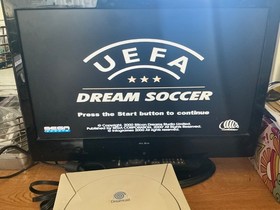 UEFA Dream Soccer Spiel Sega Dreamcast nur Disc PAL