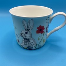 STECHCOL Coastline Imports Wild Flowers Bunny Mug Gracie Bone China Easter