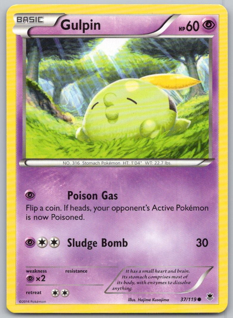 Gulpin 37/119 LP Phantom Forces PHF