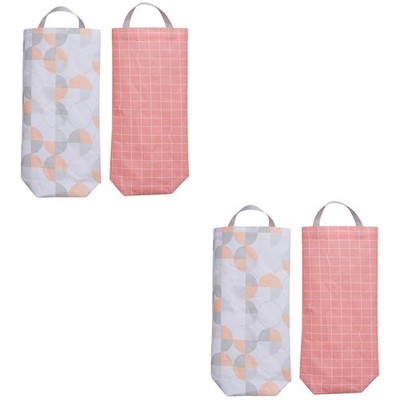  Set of 2 Aufbewahrungstaschen Groß Hängender Müllbeutel Müllsack
