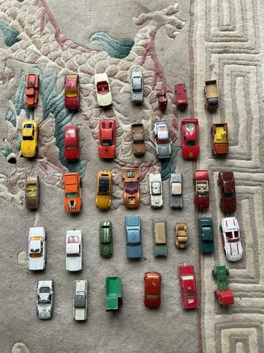 Vintage Corgi Lesney Toys Cars Job Lot for restoration