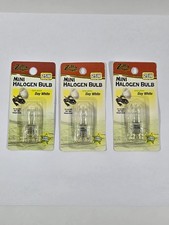 Set of 3 SEALED Zilla Mini Halogen Bulbs: DAY WHITE 25w NEW