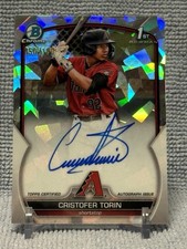 2023 Bowman Chrome CRISTOFER TORIN AUTO 1st Atomic Refractor /100 #CPA-CT (AU)