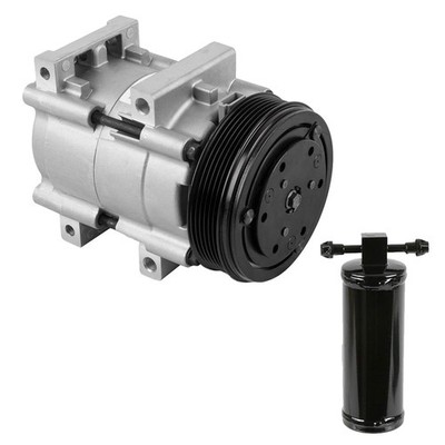 For Mercury Cougar 1989 1990 AC Compressor w/A/C Drier -  61-89612R2 New