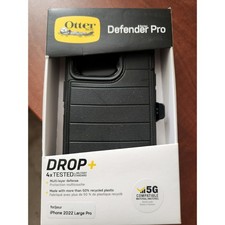 OtterBox Defender Series Pro iPhone 14 Pro Case Black 77-88696 with Holster