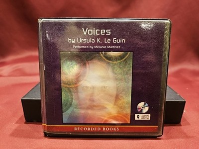 Audio Book CD Voices By Ursula K. Le Guin 9 Disc Book, Read By Melanie Martinez