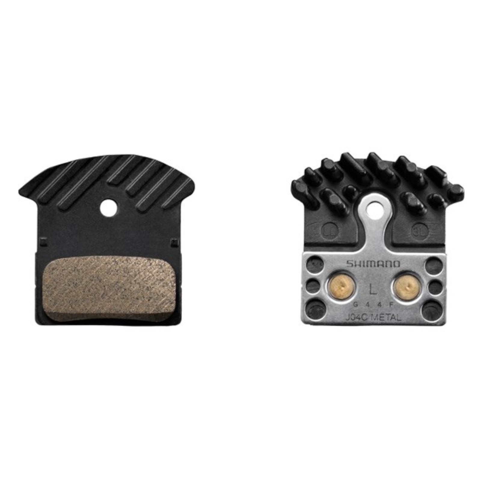 Shimano Disc Brake Pads J04C Sintered with Fins M9000 XTR M8000 XT M985 M666