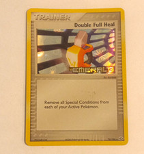 Double Full Heal 76/106 EX Emerald Stamped Holo Trainer (2005)