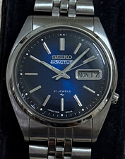 Seiko 5 Actus Automatic Men’s Watch Blue Dial Day/Date 21 Jewels 7009-3040