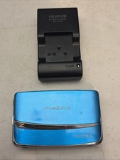 Fujifilm FinePix Z70 12.2MP 5x Digital Camera Battery Blue Works-Read