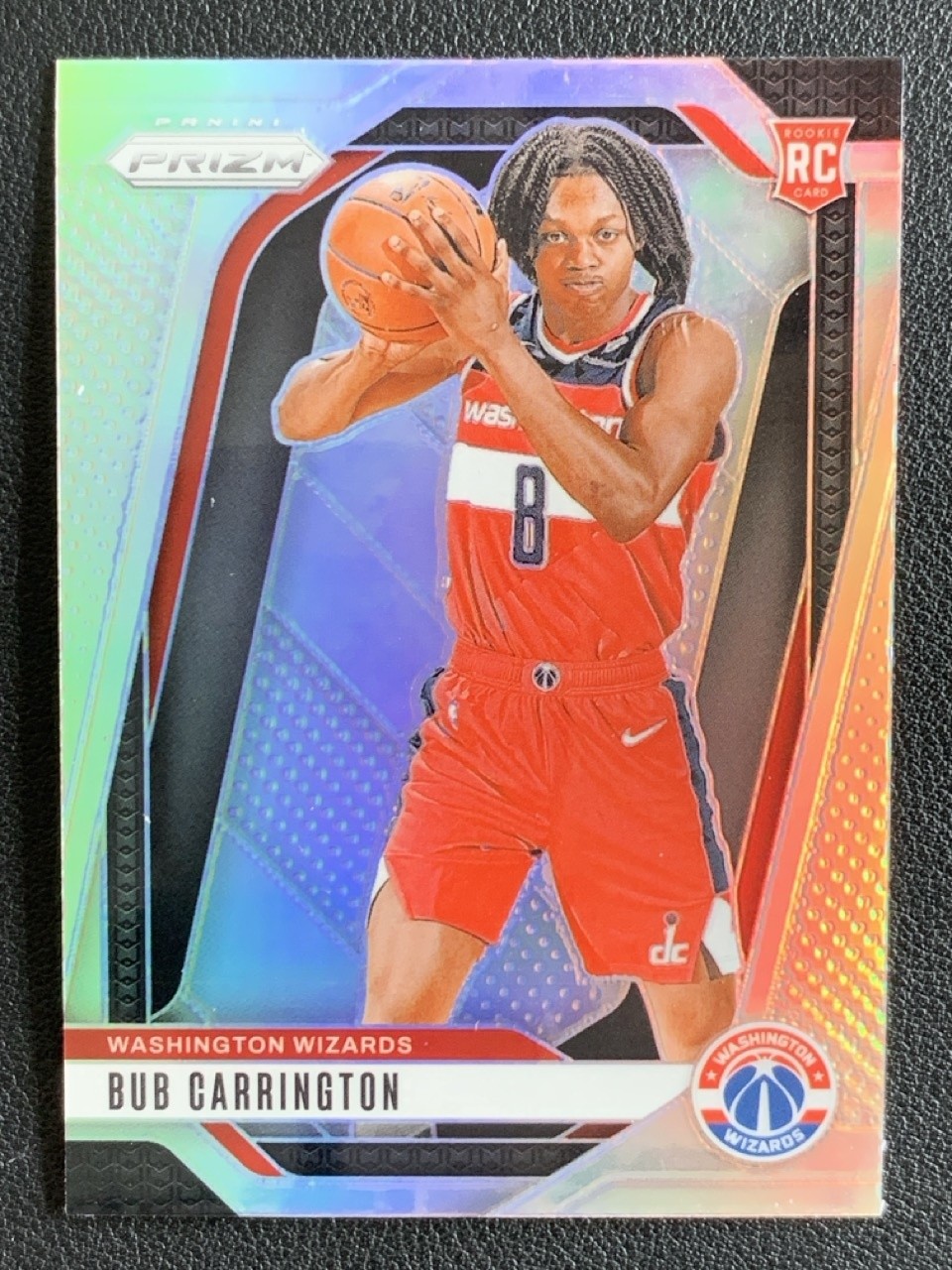 Bub Carrington 2024-25 Panini Prizm Silver Prizm Base #244 -hg2