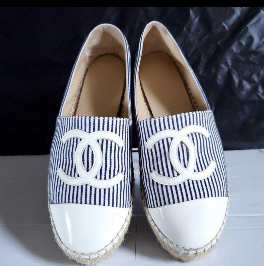 Chanel Sneaker Shoes Bicolor With Coco Mark Size 35 US About5 For Women thumbnail 24