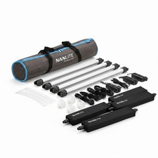 Nanlite PavoTube II 2ft 15C RGB LED Tube Light 4-Light Kit Bundle PRO