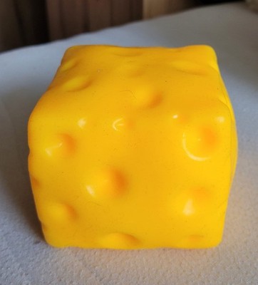 Käse Squishy Antistressball - 5 Stück