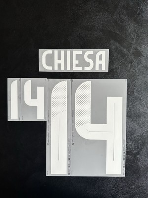 Kit Flocage Officiel Chiesa – Italie Away 2024/2026 – Sans Emballage