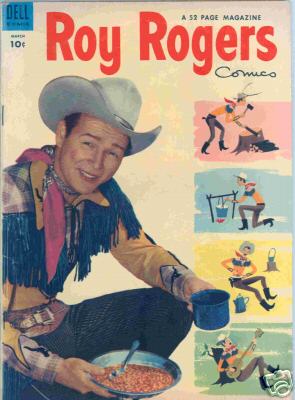Roy Rogers #75 March 1954 VG