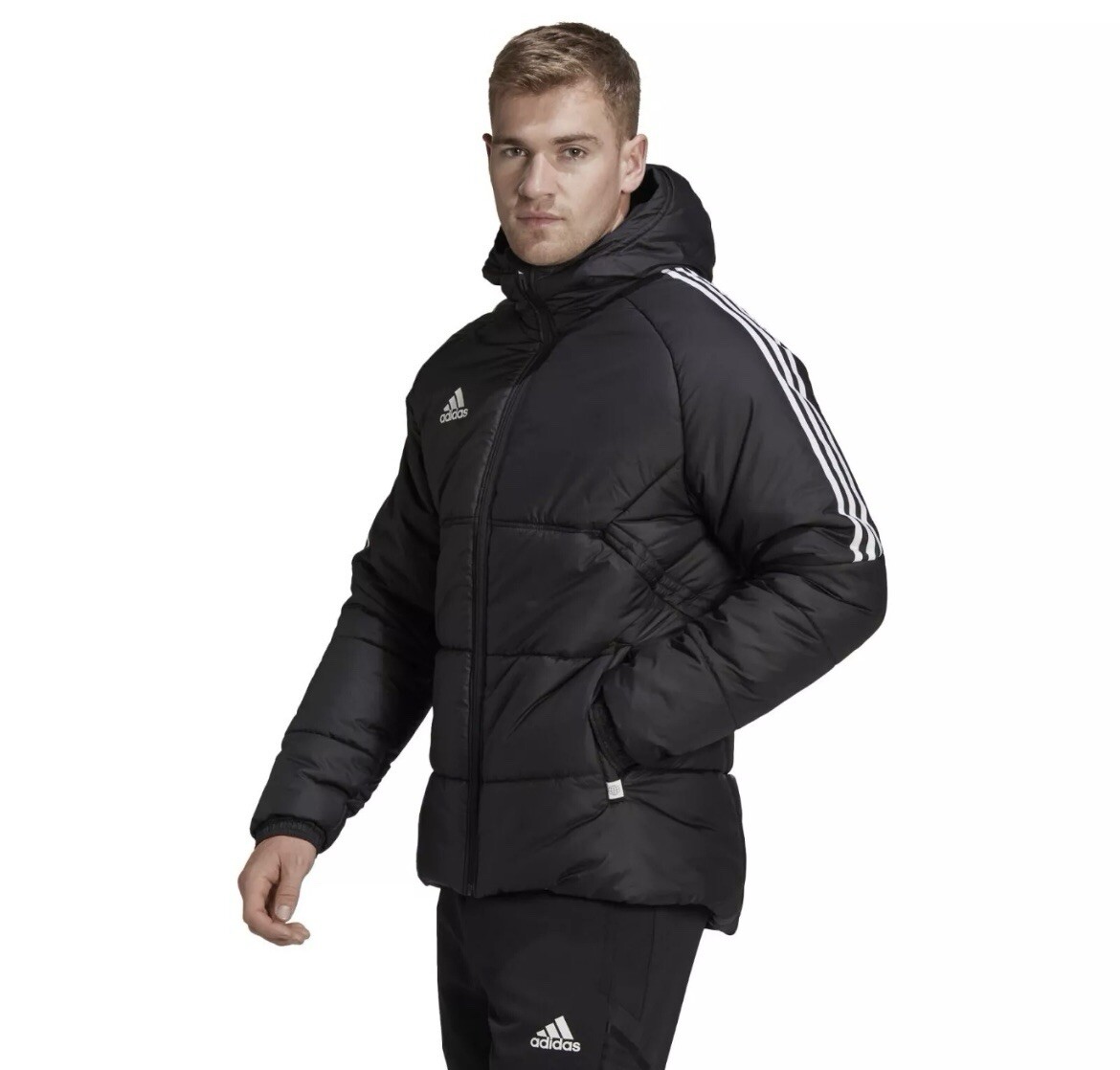 Adidas Condivo 22 Winter Padded Jacket (H21280) Black Coat Full