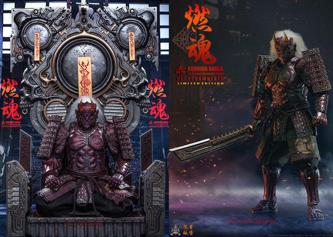 DARKCROWNTOYS 1/6 燃魂 BURNING SOULS 赤鬼