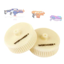 Workermod Flywheels Lightweight wheel Plastic white for STRYFE RAPID STRIKE
