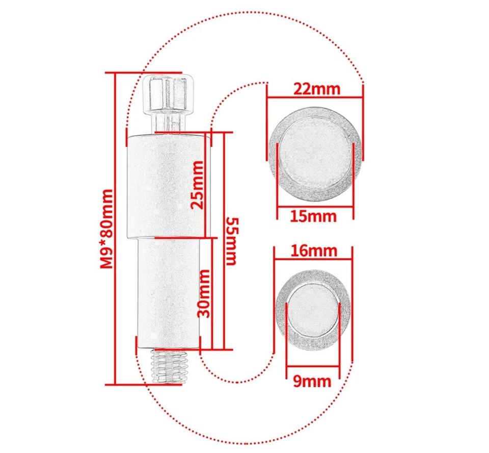 Navi-Halterung Verlängerung Erweiterung für BMW R1200RT R1200RS R1250RS K1600GT - Bild 3 von 4