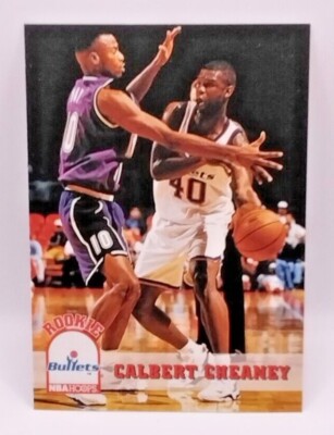 1993-94 NBA Hoops Basketball Calbert Cheaney RC #416 Skybox