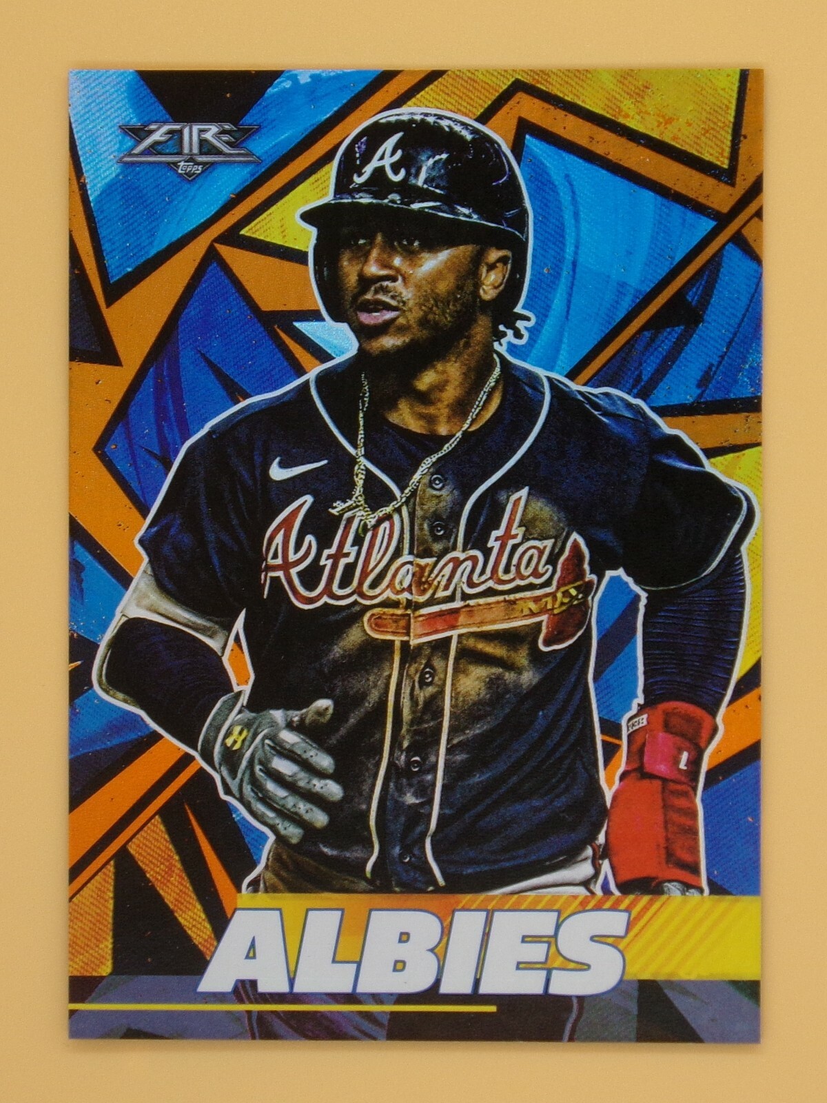 2021 Topps Fire Orange Serial #'d /299 - Pick Your Card