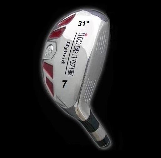 Hierro híbrido IDRIVE (ELIGE) 2 3 4 5 6 7 8 9 PW SW LW agarre Jumbo estándar mediano Foto 3 de 3