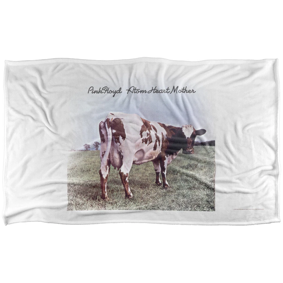 Manta Pink Floyd Atom Corazón Madre Tacto Sedoso Súper Suave Foto 3 de 4