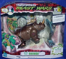 Transformers Beast Wars 10th Anniversary Rhinox 2005 Factory Sealed New
