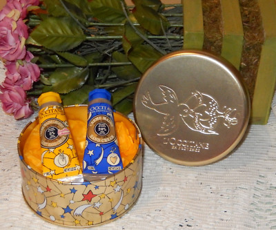 L'OCCITANE CASTELBAJAC PARIS LE KEEPSAKE TIN W/DELIGHTFUL TEA & SHEA HAND CREAMS