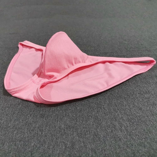 Baumwolle Herren Low Rise Höschen Slip mit Atmungsaktiv Beutel Dessous Unterwäsche - Bild 15 von 25
