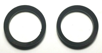 2x 11/16 Crush Washer CNC Black Nitride for .45 450 458 SOCOM 45-70 Muzzle Brake