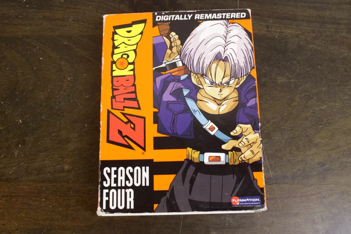 Dragon Ball Z Season 4 DVD Trunks Saga 6 discs dbz anime uncut