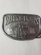 Vintage Raleigh Lights Truck Belt Buckle