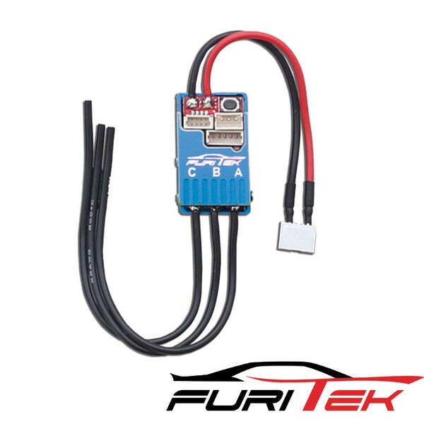 Furitek Cyclos 2S Lipo 20A/40A Brushless ESC for Drift/Race w/Alum Blue Case