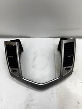 2011-2015 Chevrolet Cruze Radio Bezel Center Vents Silver Oem 2011-2015 Chevrolet Cruze Radio Bezel Center Vents Silver Oem