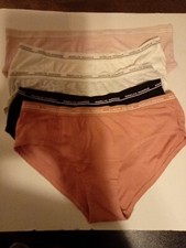 NEW Marilyn Monroe 5PR. Panties Brief Sissy Open Gusset XL Rayon Spandex
