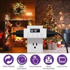 Indoor Countdown Timer Outlet Auto Shut Off Timers with Large ...