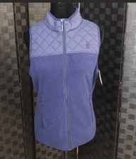 G.H. Bass & Co. Womens Blue Sweater Vest