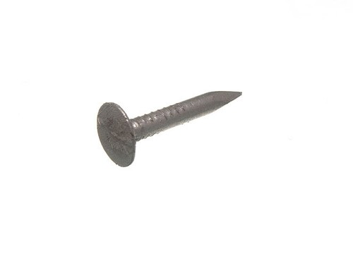 Neu 24 X Galvanisiert Verzinkt Wetterfest Stahl Filz Nageln 20mm Länge - Eine