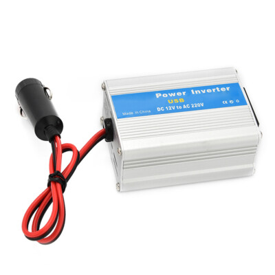 Portable Car Power Inverter 200W DC 12V To AC 220V Converter Transformer